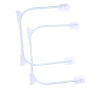 NIYANGLE 2 pièces Table Pliants Métal Lot de Jambes Épingles Rabattables pour Meuble TV Canapé Bureau Support Robuste et Stable pour Tables Pliantes