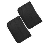 NIYANGLE 2 pièces Tablier de Coiffeur avec Ceinture Ajustable Sac Utilitaire Multi Poche pour Salon Restaurant et Jardinage Noir