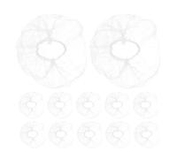 NIYANGLE 20 Pièces Bonnet de Jetable Design Chat pour Chat, Petit Chien | Pe, Confortable et Doux, Garde Eau et Shampoing Oreilles, pour Bain, Toilettage, Chiots