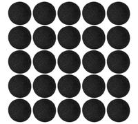 NIYANGLE 20 Pièces Nez de Clown en Éponge Noire Confortable pour Cosplay et Fêtes, Accessoire Polyvalent en Mousse pour Déguisement et Spectacle