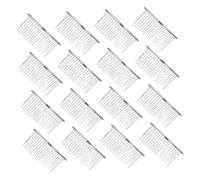 NIYANGLE 20 pièces Peigne à Cheveux Mariage Dents Torsadé Accessoire Élégant pour de Mariée pour Chignons et Styles Classiques Pratique et