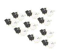 NIYANGLE 20 Pièces Pendentif en Alliage Halloween pour Bijoux Diy, Accessoires Faciles à Finir, Résistant la Déformation, pour Bracelet ou Porte-clés Ambiance Halloween