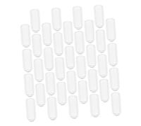 NIYANGLE 200pièces Cache-boulons Caoutchouc Pour Serre-tête Couvre Bandeau Diy Embout Caoutchouc Pour Fermoir Protection Pour Accessoires Cheveux