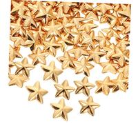 NIYANGLE 200pièces Décorations Manucure Filles Étoiles à Cinq Branches Métalliques Pour Nail Art Accessoires Brillants Pour Et Artisanat