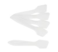 NIYANGLE 200pièces Spatules De Maquillage Jetables à Embout Givré Pour Mélanger Et Prélever Des Échantillons De Masques Faciaux Outil Cosmétique Pratique
