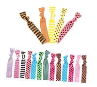 NIYANGLE 20pièces Élastiques Cheveux Femme avec Ruban Lot de Accessoires sans Pli pour Cheveux -longs à Longs Idées pour Sport et Coiffure