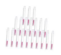NIYANGLE 20pièces Tubes Pour Mascara Avec Brosses Pour Outils De Maquillage Pour Extension De Transparent Réutilisables