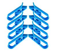 NIYANGLE 24 pièces Clips en Plastique Clips de Fixation pour Sacs à Déchets Résistants et Antidérapants pour Bac à Ordures Cuisine Maison Bureau