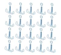 NIYANGLE 25 Pièces Pinces à Tubulures en Acier Inoxydable pour Régulation de Débit en Laboratoires Éducatifs Recherche