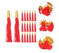 NIYANGLE 25pièces Pendentif Pompon à Suspendre Nœud Chinois Décoration Suspendue Article De Nouvel An