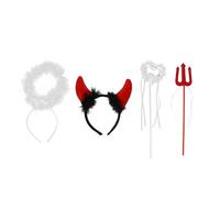 NIYANGLE 2ensembles Accessoires De Déguisement -tête Et Baguettes Créatives Pour Garçon Fille Décoration De Spectacle