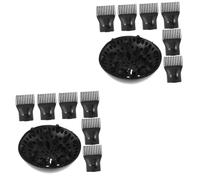 NIYANGLE 2ensembles Diffuseur De Sèche-cheveux Avec Peigne Intégré Accessoire Pour Coiffure Attache Universelle Pour Sèche-cheveux Bouclés Et Ondulés Complet Avec Embouts Et Diffuseur