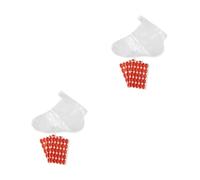 NIYANGLE 2ensembles Set De Chaussettes Hydratantes Pour Couvre Jetables Transparent Pour Soins Et Spa
