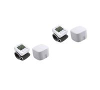 NIYANGLE 2ensembles Tensiomètre Électronique Au Poignet Avec Affichage Lcd Moniteur De Pression Artérielle Automatique Pour Usage Domestique Avec Fonction De Détection De Pulsations Et