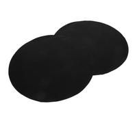 NIYANGLE 2pcs Tapis de Barbecue Rond en Fibre de Verre PTFE 40x40cm léger et Facile à Stocker pour Cuisson de légumes et Poissons Lors de barbecues en Plein air