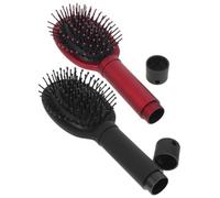 NIYANGLE 2pièces Boîte De Rangement Multifonctionnelle Plastique Avec Compartiment Secret Pour Peigne De Idéale Pour Stocker Bijoux Et Documents Personnels