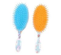 NIYANGLE 2pièces Brosse à Cheveux Peigne De Coiffage Pour Femmes Brosse Avec Motif Licorne Et Arc-ciel Idéale Pour Démêler Et Coiffer Les Cheveux