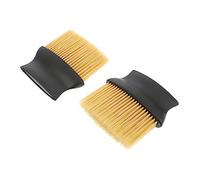 NIYANGLE 2pièces Brosse Coiffeur Pour Nettoyage Cheveux Balai De Coiffure Et Brosse à Dépoussiérer Visage Outil De Cheveux Pratique Et Léger