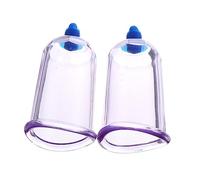 NIYANGLE 2pièces Dispositif De Ventouses Ergonomique Accessoire De Massage Portable Pour Thérapie Corporelle Avec Design Antidérapant Et Facilité De Nettoyage