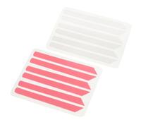 NIYANGLE 2pièces Kit De Rehaussement De Outils De Maquillage Silicone Réutilisables Autocollants Pour Perming De Faciles à Utiliser