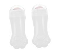 NIYANGLE 2pièces Outils De Massage Visage Rollers Masseur Pour Soins Peau Design Pattes De Chat Amusant Pour Les Gonflements Du Visage
