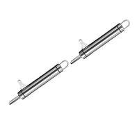 NIYANGLE 2pièces Ouvre-Noix Inoxydable De Outil Pratique pour Macadamia Et Noix Design Ergonomique Et Facile à Nettoyer Utiliser