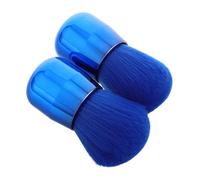 NIYANGLE 2pièces Pinceaux De Maquillage Champignon Brosse à Poudre Et Blush Surface Outils Cosmétiques Doux Et Confortables Pour Application Rapide