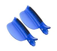 NIYANGLE 2pièces Pinces à Cheveux Pour Extensions Et Mèches Outil De Coiffure Pinces De Séparation Plastique Pour Cheveux