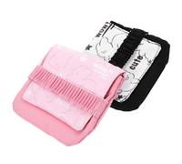 NIYANGLE 2pièces Sac De Rangement pour Serviettes Hygiéniques Pochette Menstruelle Portable Et Compacte pour Voyages Sac à Main Discret