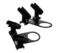 NIYANGLE 2pièces Support Aérographe Double Pour Artistes Organisateur De Bureau Pour Outils De Peinture Et Pinceaux De Support Pratique Pour Maquillage Et Arts