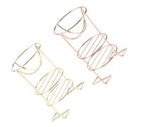 NIYANGLE 2pièces Support pour Houppette Niveaux Plateau de Rangement pour Éponges à Maquillage Présentoir de Séchage pour Houppettes et Poudriers