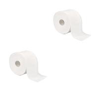 NIYANGLE 2rouleaux Lingettes Non-tissées Double Épais Serviettes Jetables Pour Nettoyage Maquillage Et Soins Peau