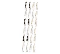 NIYANGLE 3 Ensembles Broche De Taille Pour Robe Broches Broches Revers Vêtements Épingle De Sureté Pearl Brooch Mode Broche Broches Pull Broches De Perles Broches Châle Alliage 8 Pièces * 3