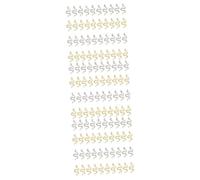 NIYANGLE 3 ensembles Petits Bijoux D'Ongles En Forme De Serpent Breloques Pour Ongles Pierres Précieuses Serpent Pour es Breloques Pour es 40 pièces * 3