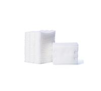 NIYANGLE 3 Paquets Disques Démaquillants Coton Non à Trois Couches Accessoires de Pratiques Blanches