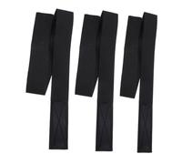 NIYANGLE 3 Pièces Bande Antidérapante pour Perruque Lot de Élastiques Réglables Noir pour Maintien de Coiffure Confortable et Durable pour Salon et Usage Domestique