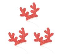 NIYANGLE 3 Pièces Coiffe de Mode pour Animaux, Épingle de Fête | Créative et Adorable, Conçue pour Noël, Usage Photo et Promenade, Confort, Ne Se Déforme Pas, Ne Ternit Pas