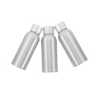 NIYANGLE 3 Pièces Flacons Rechargeables Aluminium Bouteilles de Voyage Étanches pour Lotion et Soin Peau Contenants Réutilisables Anti-oxydation pour Essences et Crèmes