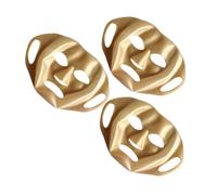 NIYANGLE 3 pièces Masque Visage Silicone Réutilisable Chute Humidité avec Crochet Doreille Confortable Couvre Masque Hydratant et Soin Peau