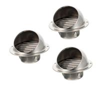 NIYANGLE 3 Pièces Pare-Brise D'Échappement Hotte D'Échappement Pour Bureau Grille Grille D'Échappement Sécheuse Évent Couvercle De Grille Sortie D'Échappement Sortie