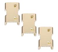 NIYANGLE 3 Pièces Pinces de Serrage pour Corde Robustes en Fer , 14-16mm, Conçues pour Leads de Chevaux, Offrant une Surface Lisse et Double Clamp pour Prolonger la Durée de Vie Corde