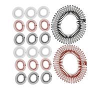 NIYANGLE 30 pièces Peignes Élastiques pour Cheveux Accessoires Flexibles Anti-frisottis Maintien Invisible pour Femmes et Filles Adaptés Au Sport et Usage Quotidien
