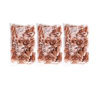 NIYANGLE 300 Faux Ongles d'Entraînement en Plastique Lisse, 3 Paquets de 100 Pièces pour Manucure Formation et Nail Art, Adaptés pour Acrylique, Gel et Vernis Semi-Permanent, Usage