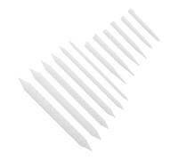 NIYANGLE 36 Pièces Estompeur Double Tête en Papier Blanc Embouts Remodelables pour Dessin Pastel et Fusain, pour Étudiants en Art et Professionnels en Classe ou Atelier