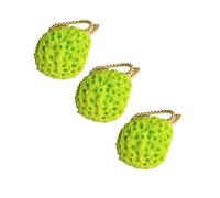 NIYANGLE 3pièces Éponge De Bain Naturelle Alvéolée Nid Abeille Pour Douche Lot De Éponges De Bain Pour Garçon Fille Et Adulte Exfoliant Et Doux Pour Peau