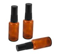 NIYANGLE 3pièces Lot De Flacons Pompe Verre Vide Pour Huiles Essentielles Lotion Cosmétique Rechargeable Voyage