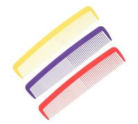 NIYANGLE 3pièces Peigne Géant De Clown Pour Carnaval Brosse à Cheveux Large Et Drôle Accessoire De Fête Halloween Jouet
