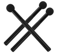 NIYANGLE 3pièces Pinceaux De Maquillage De Pinceaux Mousse Pour Ombres Et Outils De Maquillage Polyvalents Pour Femmes Et Filles Design Et Doux Utilisation Sèche Et Humide