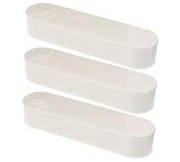 NIYANGLE 3pièces Porte-coton-tige Étui à Épingles à Cheveux Organisateur De Comptoir Conteneur De Comptoir Boîte De Rangement Boîtes à Coton-tige Conteneurs à Coton-tige Décoratives