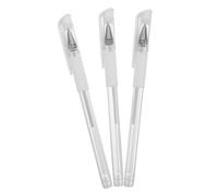 NIYANGLE 3pièces Stylo De Positionnement Pour Tatouage Microblading Crayon Pour Cartographie Des Sourcils Outil De Marquage Pour Salons De Marqueur Blanc Durable